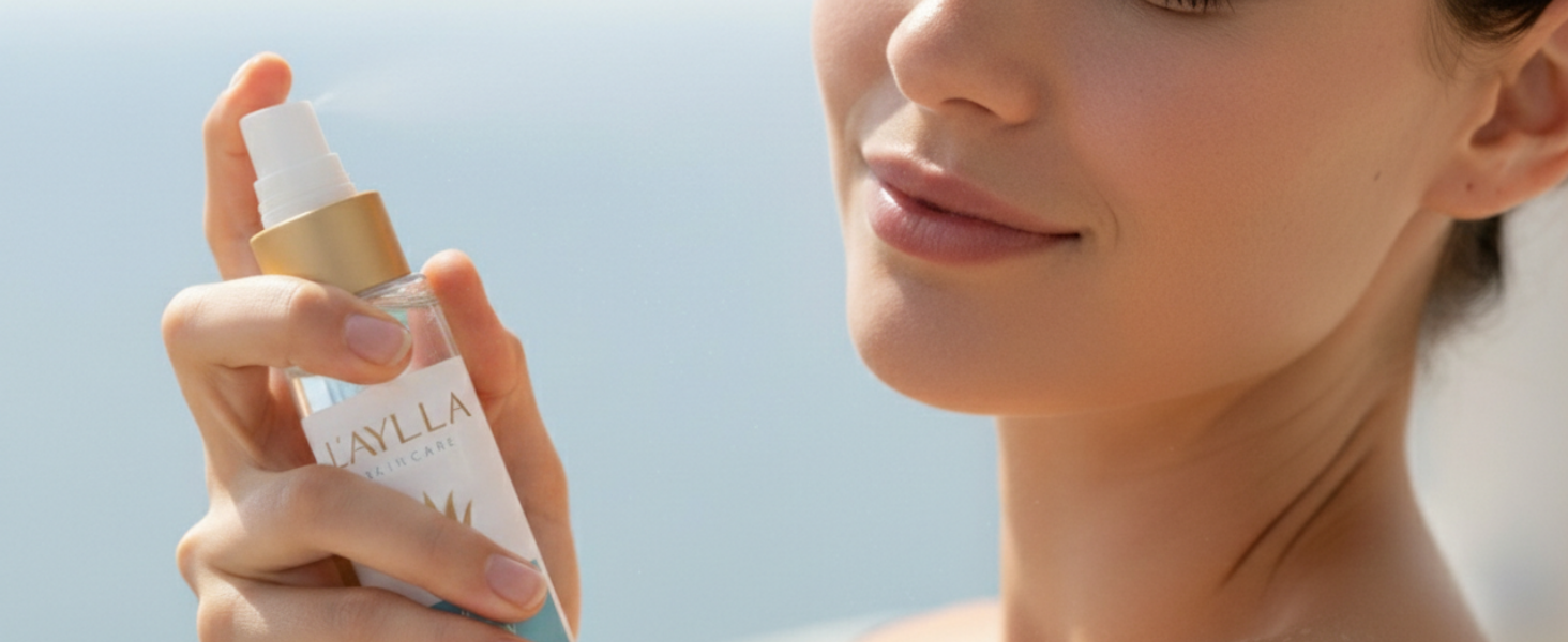 L'AYLLA After Sun Spray mit Aloe Vera für die optimale Hautpflege nach dem Sonnenbad.