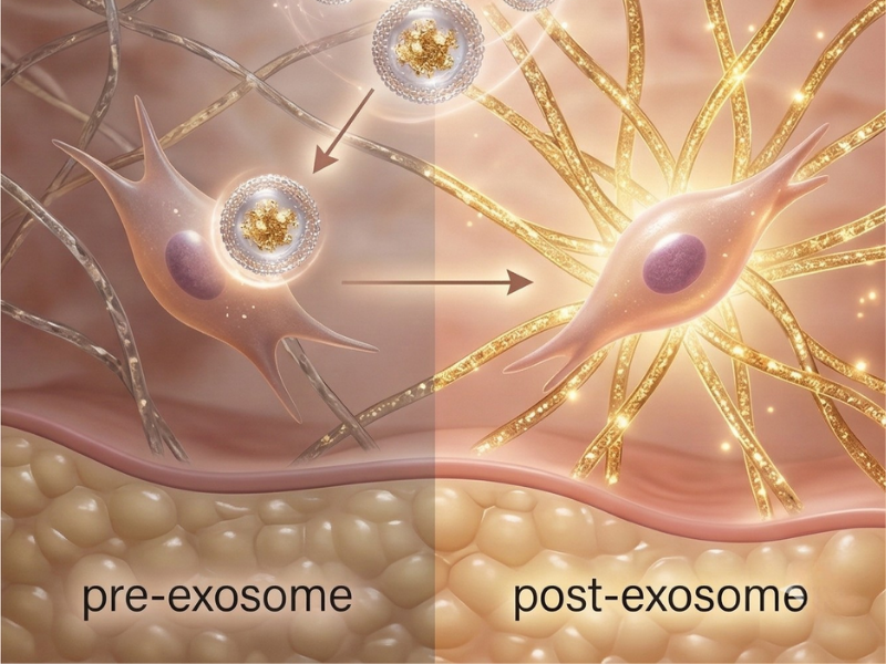 Exosome in der Hautpflege: Die Revolution der Zellkommunikation